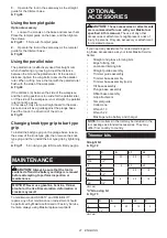 Preview for 21 page of Makita DRT50ZJX9 Instruction Manual