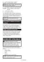 Preview for 21 page of Makita DRV150 Instruction Manual