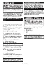 Preview for 54 page of Makita DRV150 Instruction Manual