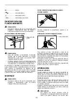 Предварительный просмотр 15 страницы Makita DS4000 Instruction Manual