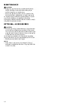 Preview for 12 page of Makita DSC163ZK Instruction Manual