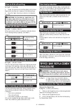 Preview for 13 page of Makita DSC251RT Instruction Manual