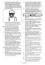 Preview for 124 page of Makita DSC251RT Instruction Manual