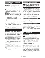 Предварительный просмотр 14 страницы Makita DSD180 Instruction Manual