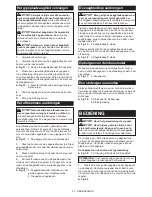 Preview for 32 page of Makita DSD180 Instruction Manual