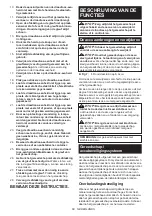 Предварительный просмотр 68 страницы Makita DSP600 Instruction Manual