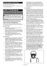 Preview for 3 page of Makita DSP600PT2J Instruction Manual