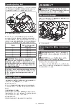Preview for 12 page of Makita DSP600PT2J Instruction Manual