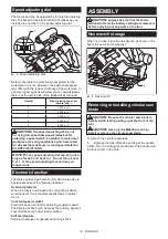 Предварительный просмотр 12 страницы Makita DSP600PT2J Instruction Manual