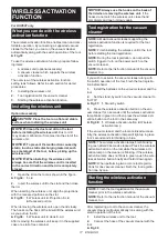 Preview for 17 page of Makita DSP600ZJ Instruction Manual