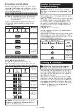 Preview for 111 page of Makita DSP601 Instruction Manual