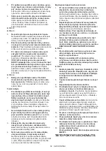 Предварительный просмотр 52 страницы Makita DSP601Z Instruction Manual