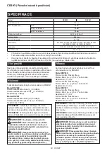 Preview for 63 page of Makita DSP601Z Instruction Manual