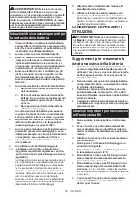 Предварительный просмотр 52 страницы Makita DSP601ZJU Instruction Manual