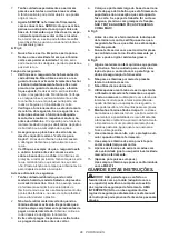 Предварительный просмотр 96 страницы Makita DSP601ZJU Instruction Manual