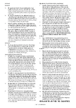 Предварительный просмотр 122 страницы Makita DSP601ZJU Instruction Manual