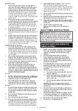 Preview for 11 page of Makita DSP601ZJU2 Instruction Manual