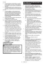 Предварительный просмотр 24 страницы Makita DSP601ZJU2 Instruction Manual