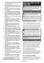 Предварительный просмотр 68 страницы Makita DSP601ZJU2 Instruction Manual