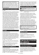 Предварительный просмотр 86 страницы Makita DSP601ZJU2 Instruction Manual