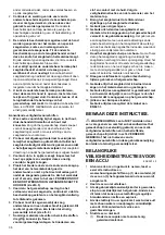 Предварительный просмотр 36 страницы Makita DSS500 Instruction Manual