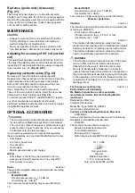 Preview for 10 page of Makita DSS500ZJ Instruction Manual