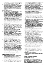 Предварительный просмотр 21 страницы Makita DSS501 Instruction Manual