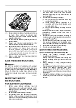 Preview for 7 page of Makita DSS501RTJ Instruction Manual