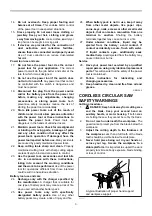 Предварительный просмотр 3 страницы Makita DSS611Z Instruction Manual