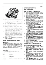 Preview for 6 page of Makita DSS611Z Instruction Manual