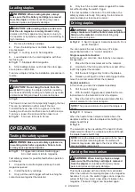 Preview for 8 page of Makita DST112ZJ Instruction Manual