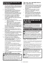 Preview for 32 page of Makita DST112ZJ Instruction Manual
