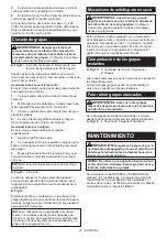 Preview for 41 page of Makita DST112ZJ Instruction Manual