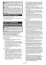 Preview for 3 page of Makita DST121 Instruction Manual