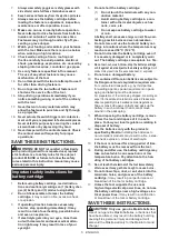 Предварительный просмотр 5 страницы Makita DST121 Instruction Manual