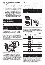 Предварительный просмотр 6 страницы Makita DST121 Instruction Manual