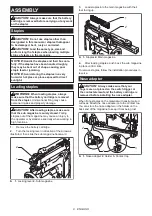 Предварительный просмотр 8 страницы Makita DST121 Instruction Manual