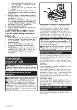 Предварительный просмотр 4 страницы Makita DT03 Instruction Manual