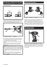 Предварительный просмотр 22 страницы Makita DT03 Instruction Manual