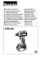 Makita DTD134RMJ Instruction Manual preview