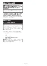 Preview for 9 page of Makita DTD152ZJ Instruction Manual