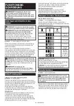 Preview for 19 page of Makita DTD152ZJ Instruction Manual