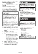 Preview for 23 page of Makita DTD154Z Instruction Manual