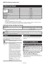 Preview for 4 page of Makita DTD156SF1J Instruction Manual