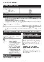 Preview for 36 page of Makita DTD156SF1J Instruction Manual