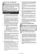 Preview for 39 page of Makita DTD156SF1J Instruction Manual