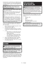 Preview for 70 page of Makita DTD156ZJ Instruction Manual