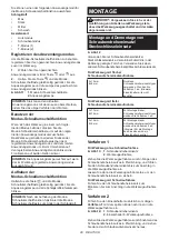 Preview for 29 page of Makita DTD171T1J Instruction Manual