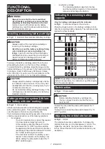 Preview for 7 page of Makita DTM50Z Instruction Manual