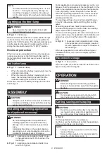 Preview for 8 page of Makita DTM50Z Instruction Manual